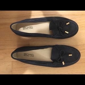 Michael Kors | Blue Suede Loafers